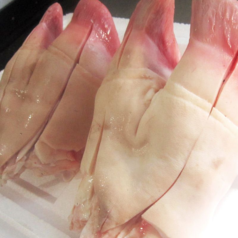 赛卡伊新鲜牛掌牛蹄掌牛脚牛爪子自家散养黄牛带骨生牛掌冷链直发去毛