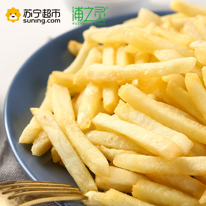浦之灵 冷冻蔬菜 原味法式薯条 300g 袋装 细薯条