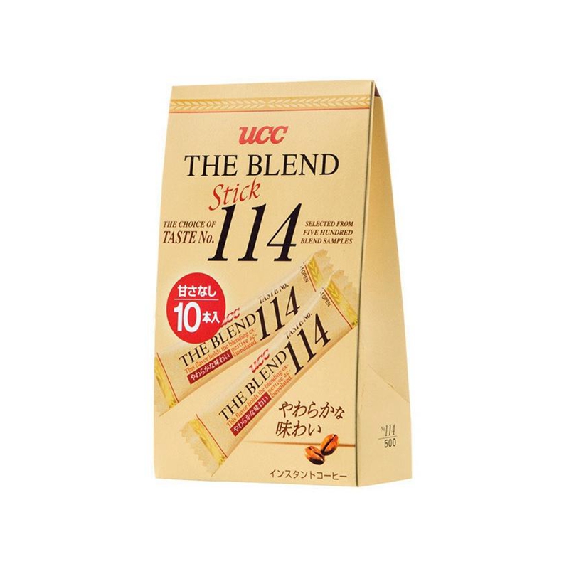 日本原装进口 UCC（悠诗诗） 黑咖啡咖啡粉 114 2gx10条