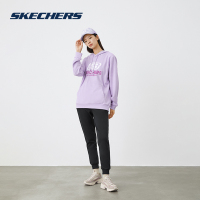 Skechers斯凯奇魏大勋同款连帽运动休闲长袖外套情侣圆领卫衣男女L320U113