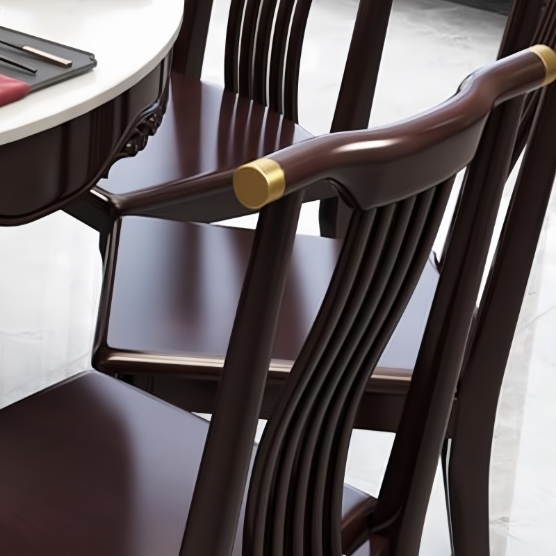 鑫龙都 圆桌 一桌八椅1.5米 套高清大图