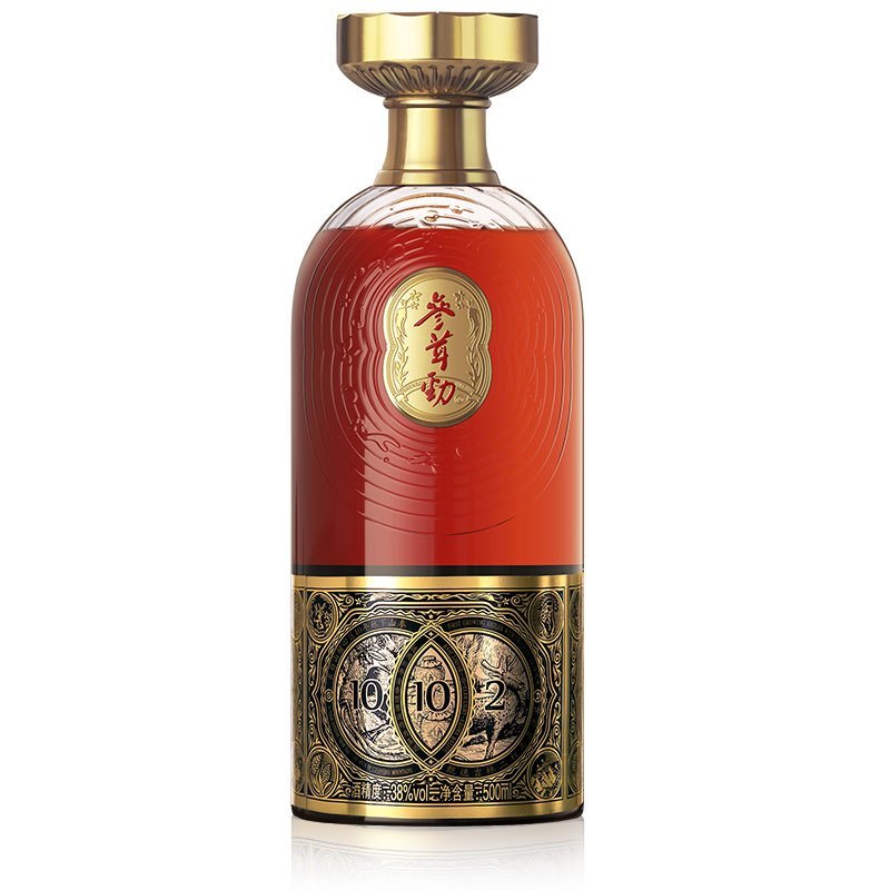 劲牌 中国劲酒 38度中国参茸劲酒500mL*1瓶单瓶装 含人参鹿茸高清大图