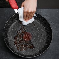 苏泊尔(SUPOR)煎锅不粘平底锅麦饭石色不粘锅火红点星星石煎蛋煎饼煎牛排电磁炉燃气灶通用 26cm原装盖 PJ26W8