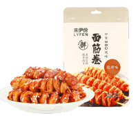 来伊份 烤面筋卷118g烧烤味 素食豆干休闲零食即食小吃 独立包装