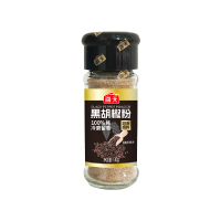 海天香辛料花椒粉白胡椒粉黑胡椒粉椒盐孜然粉正宗家用撒料蘸料烧烤黑胡椒粉30g*1瓶