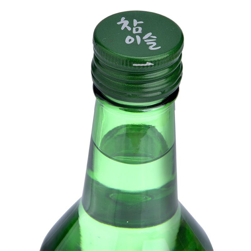 韩国进口新真露竹炭烧酒17.2度360ml*2瓶原味清酒利口预调鸡尾酒高清大图