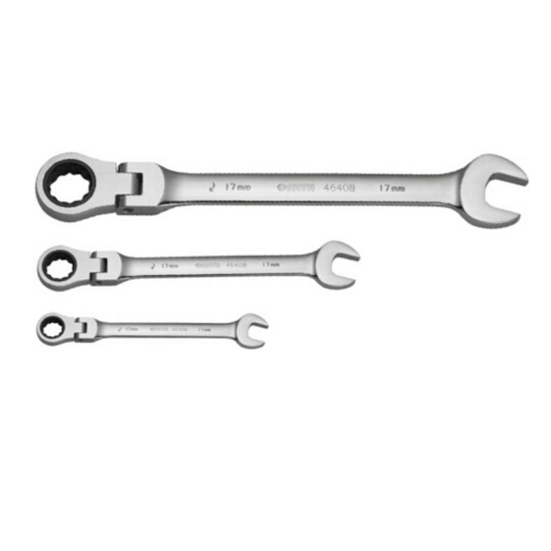 世达（SATA）46403 全抛光活头快扳12MM