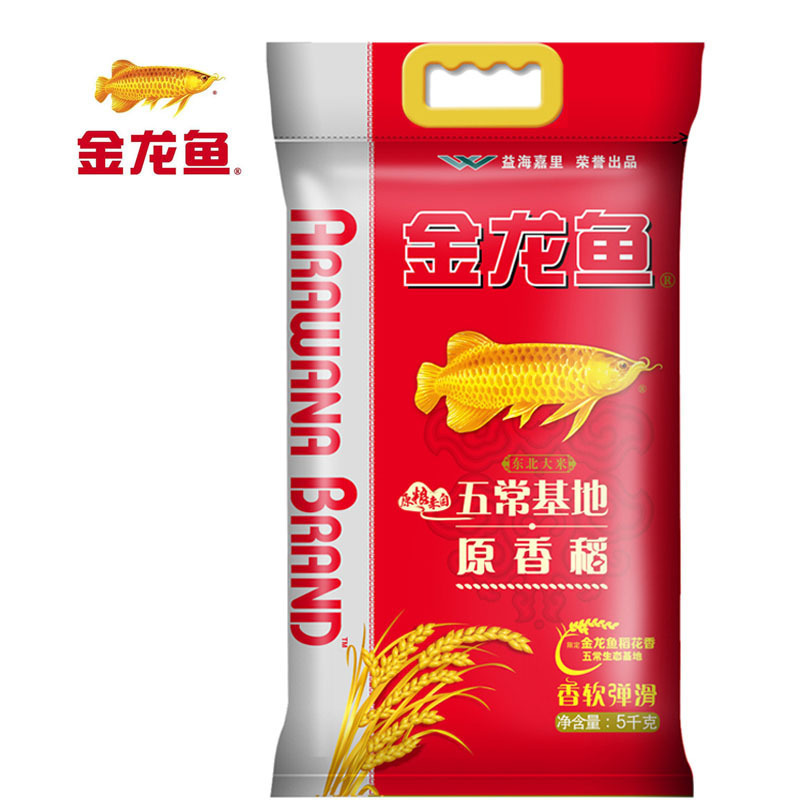 金龙鱼 原香稻大米5kg 五常大米稻花香东北大米 单袋价格