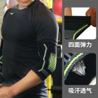 护具全套足球套装战术护膝护肘护腕防摔膝盖篮球男跑步一套装备 护肘 青春绿[一对装] S(适合体重80-100斤)