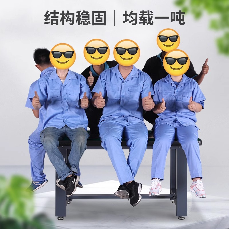 高翊柏 11050003 重型钳工台 1800*750*800mm单桌 维修操作台钢制工作台电工工具台车间操作台
