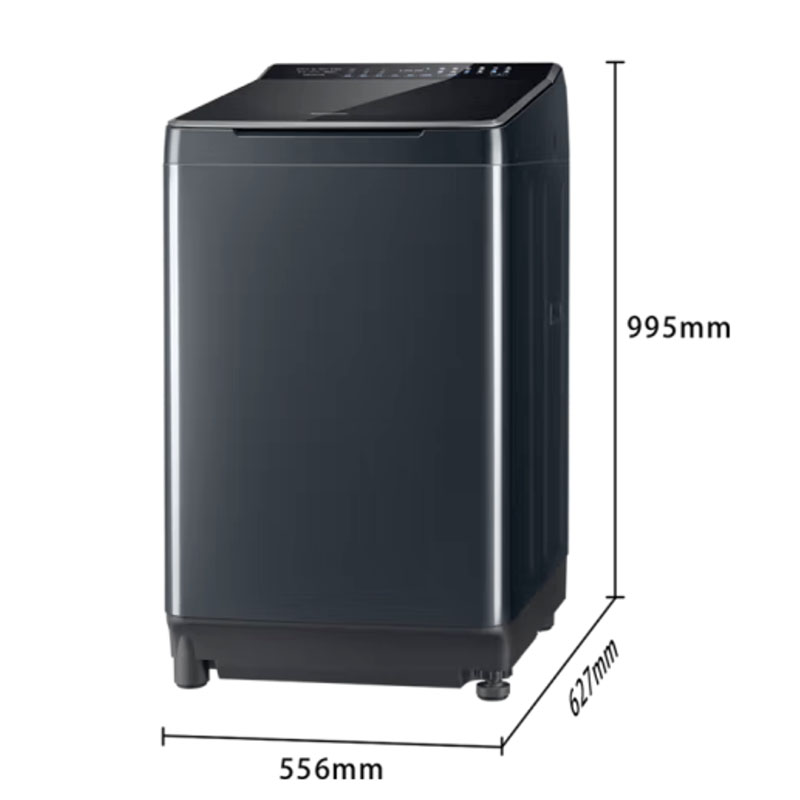 松下(Panasonic)XQB100-U15S 10公斤全自动波轮洗衣机 直驱变频电机 离心洗 羽绒丝绸洗 水氧泡沫净高清大图