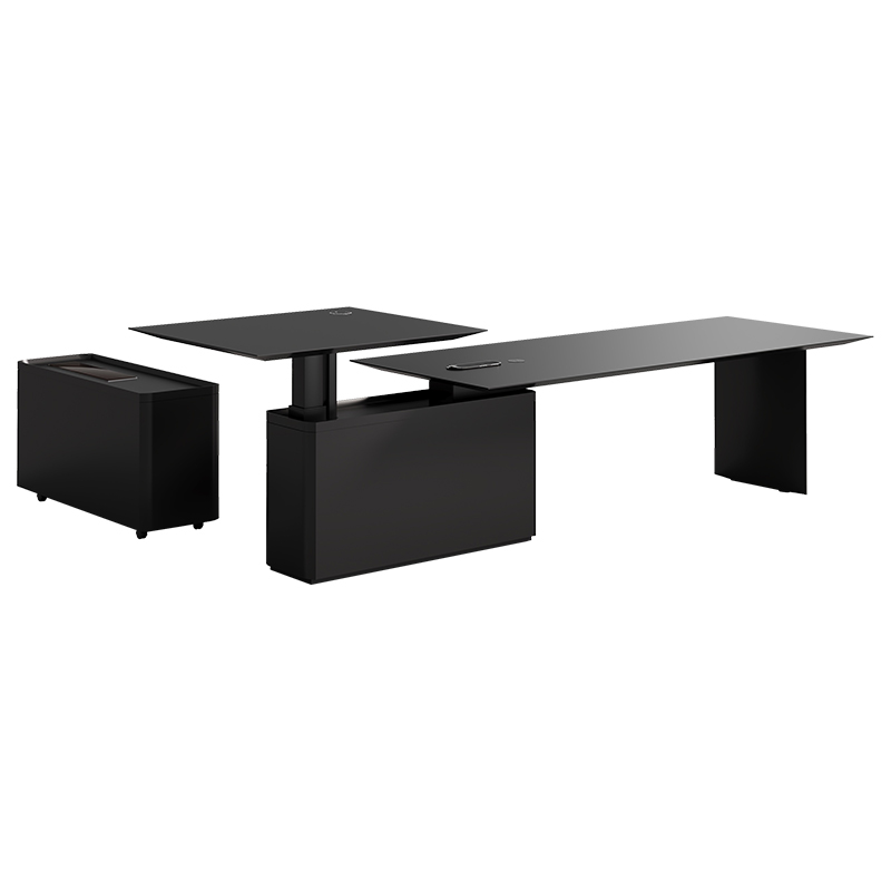 臻远ZY5042301 老板办公桌办公室老板总裁桌现代简约大班台办公桌