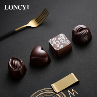 萝西（Loncy） 比利时进口纯可可脂夹心黑巧克力礼盒生日零食手工刻字diy定制情人节礼物