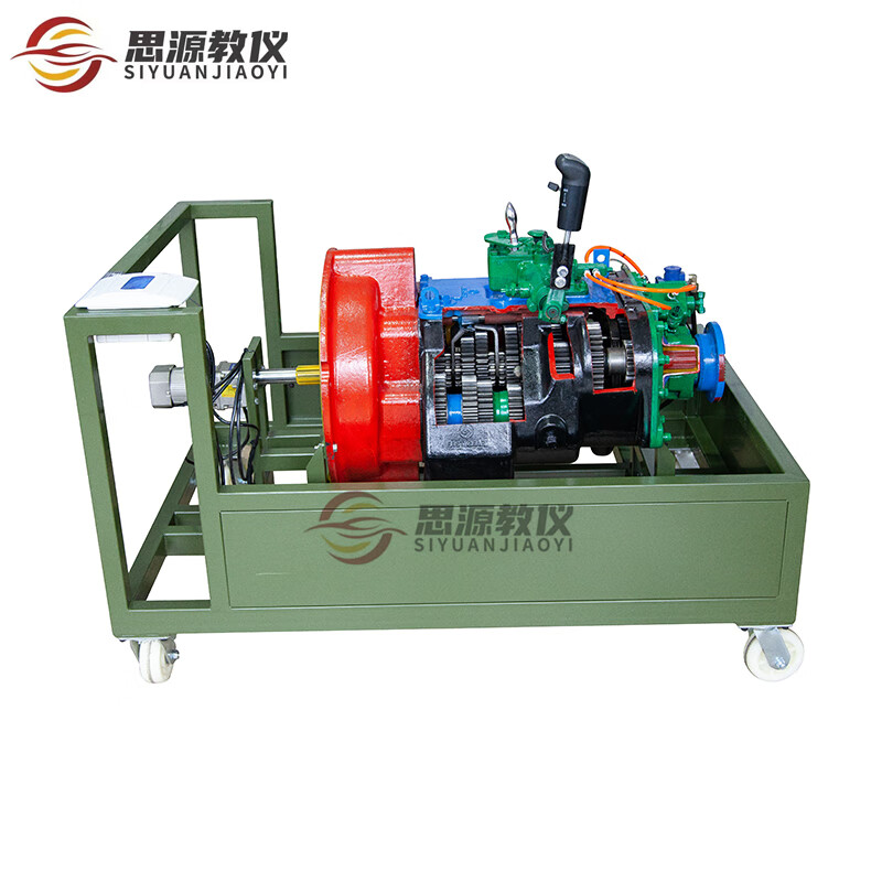 思源教仪东风天锦EQ1120GA2法士特变速箱器解剖教具气动可运行实训台高清大图