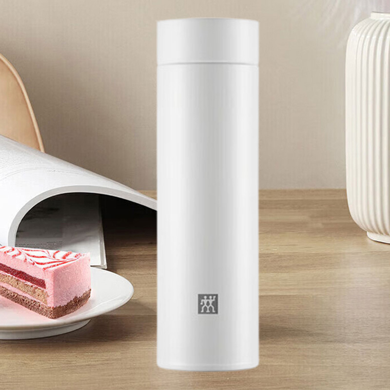 双立人保温杯480ml真空茶滤杯密封防漏白色39507-002高清大图