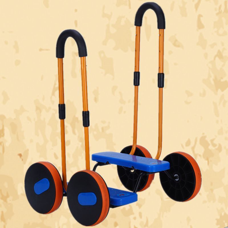 儿童平衡脚踏车四轮宝宝踩踏车室内外玩具幼儿园户外感统训练器材