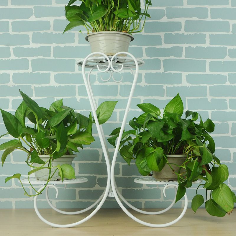 工匠时光欧式铁艺花架多层落地式阳台花盆架绿萝多肉客厅吊兰