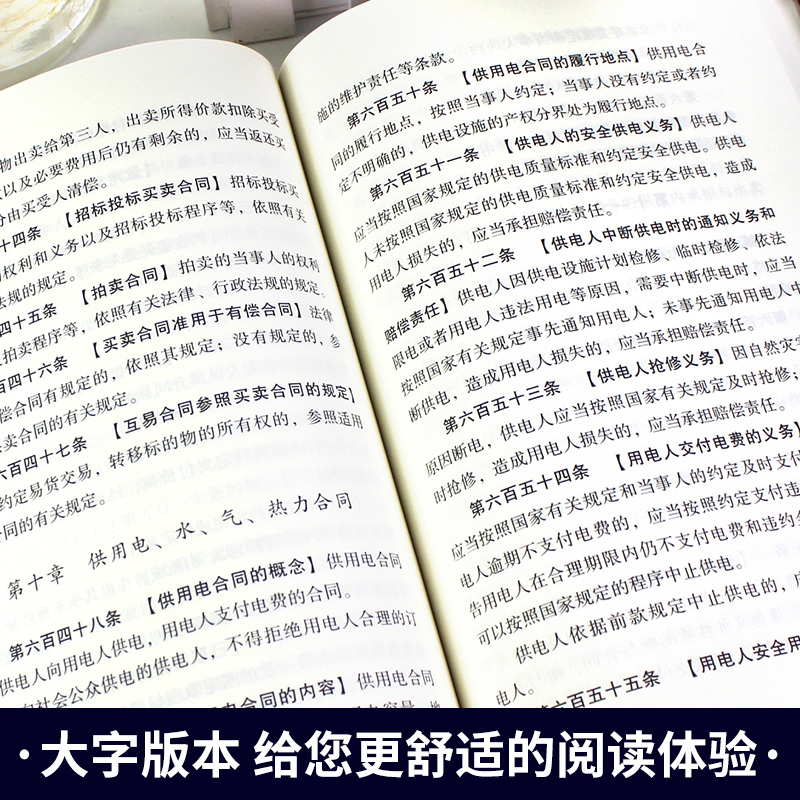 默认 [正版]中华人民共和国民法典中国法律常识一本全大字全套 实用书籍公司劳动法注释版婚姻法刑法法律常识法律专业知识书籍高清大图
