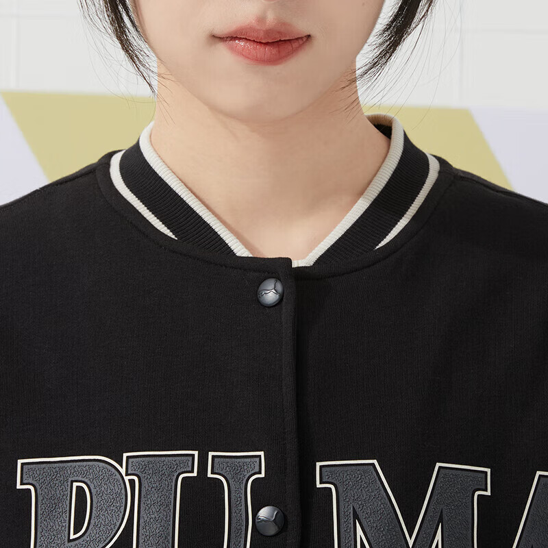 彪马（PUMA）女装新款跑步健身训练运动服户外时尚休闲舒适防风夹克外套682179-01 ZP高清大图