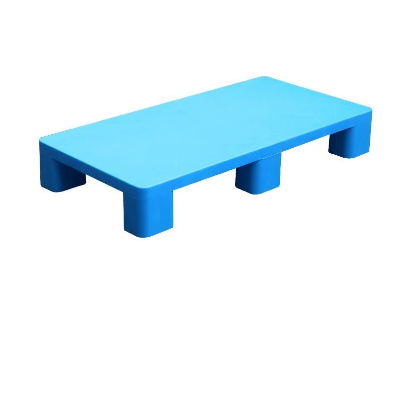 宁储 塑料托盘 平板六脚托盘 80*40*12cm 张高清大图