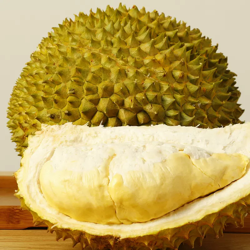 [西沛生鲜]泰国金枕榴莲 进口榴莲 1-2个装 6-7斤 软糯香甜 新鲜水果高清大图