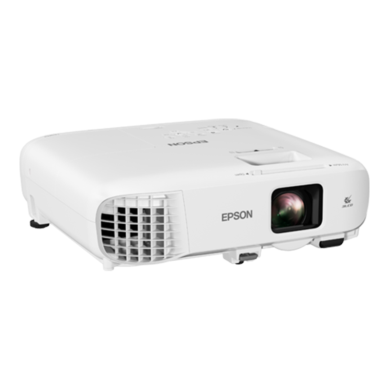 爱普生(EPSON) CB-972 高亮办公投影仪 商用家用投影仪 (4100流明 标清 双HDMI接口 支持侧面投影)高清大图