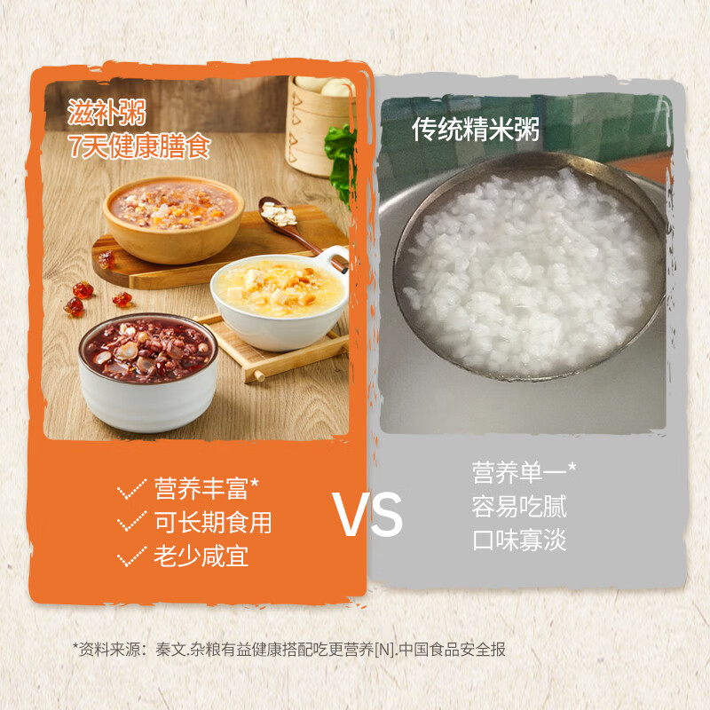 燕之坊21日药食同源食滋补粥4.2斤礼盒养生杂粮八宝粥送长辈