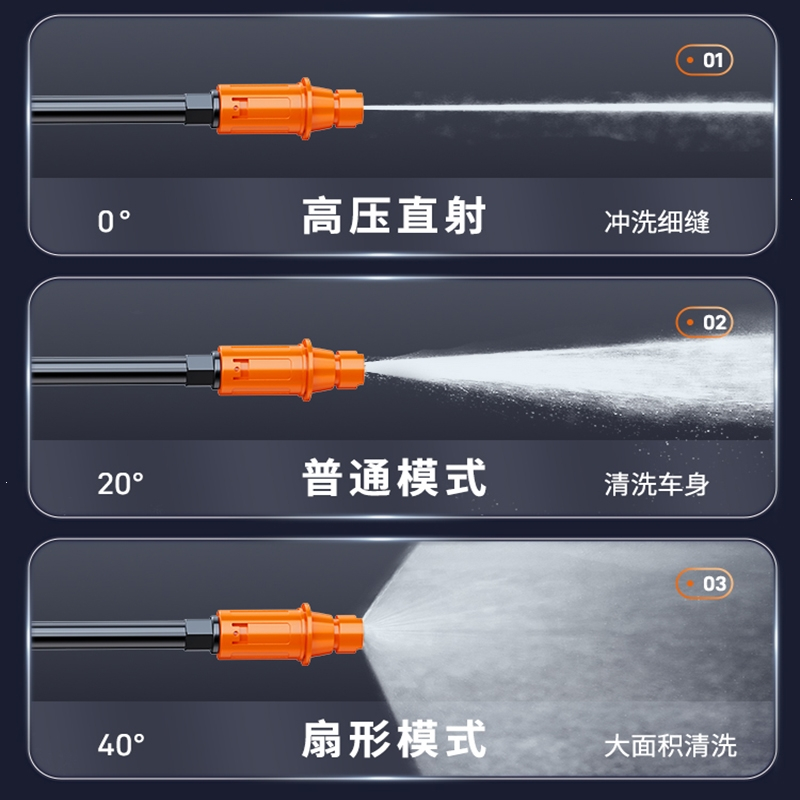 无线洗车机车用家用便携式充电闪电客高压水枪锂电池水泵刷车抢清洗器