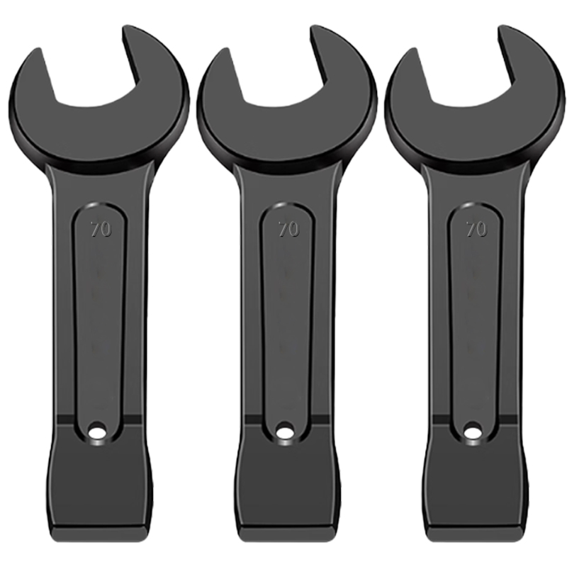 立伟铁牛敲击呆扳手70mm/把高清大图