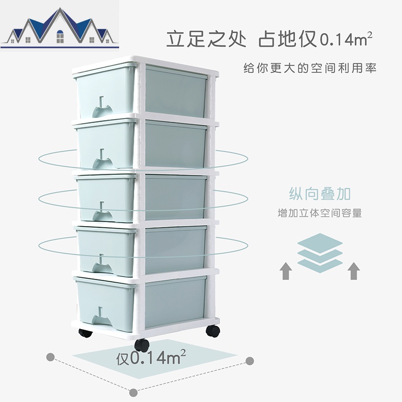 海豚收纳柜抽屉式简约衣服整理柜宝宝儿童衣物储物柜衣柜衣橱 三维工匠高清大图