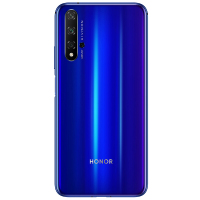 荣耀20 4800万超广角AI四摄 3200W美颜 麒麟Kirin980全网通版8GB+256GB 幻影蓝 移动联通电信4G全面屏