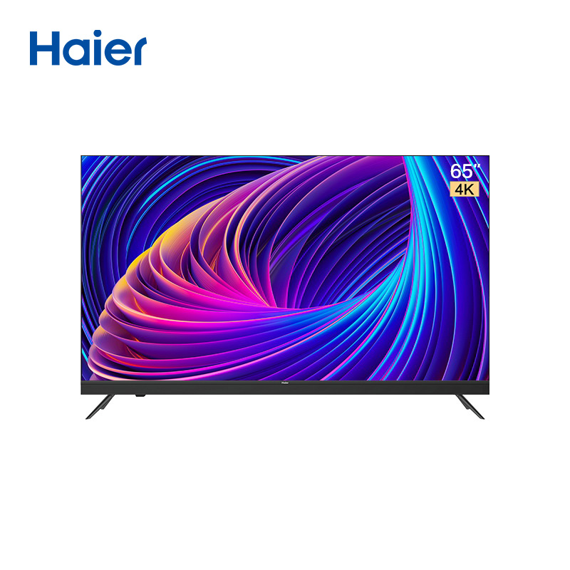 海尔haier65v8165英寸超高清ai全面屏远场语音8k解码216g大内存纳米广