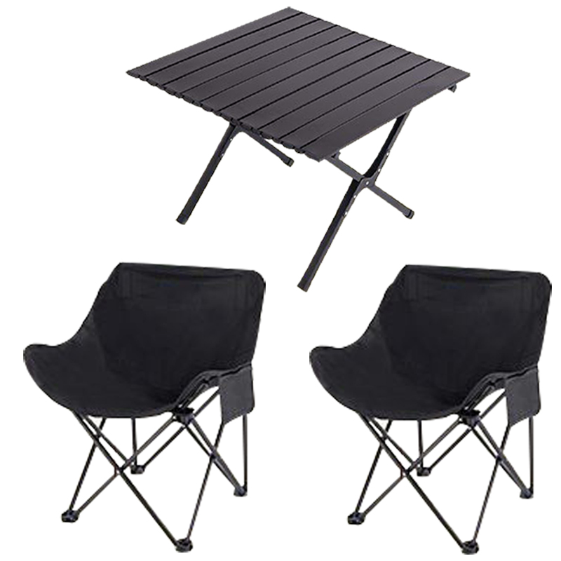 翼澜 户外桌椅 二椅 套高清大图