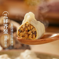 湾仔码头水饺速食营养早餐肉饺子 大白菜猪肉水饺1320g66只