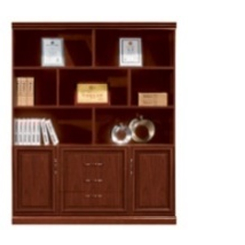 大央文件柜SG-134 1600W*430D*2000H 书架落地置物架客厅家用靠墙收纳柜子储物柜办公室文件柜简易书高清大图