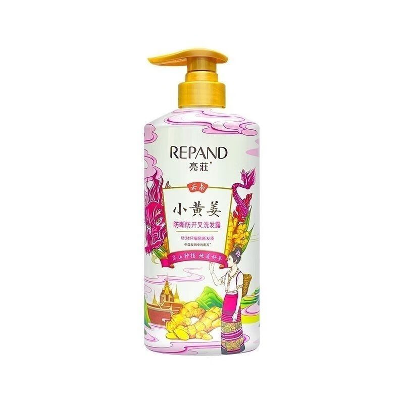亮莊 750 小黄姜防断防开叉洗发露750g