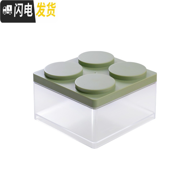 三维工匠时代良品化妆品首饰收纳盒办公桌面小杂物塑料可爱零食夹子整理高清大图