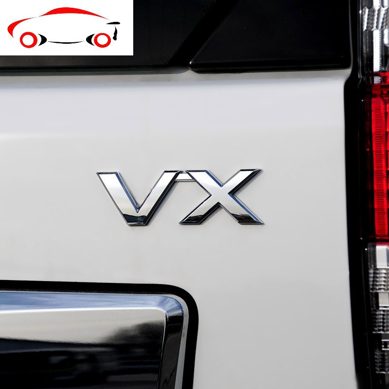 丰田普拉多v6车标 霸道车贴txl vxlvx 排量标字标尾标车标贴 jing