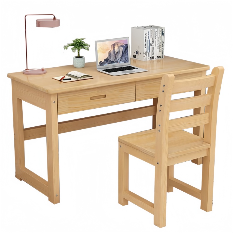 悦兴诚电脑桌120cm+椅套高清大图