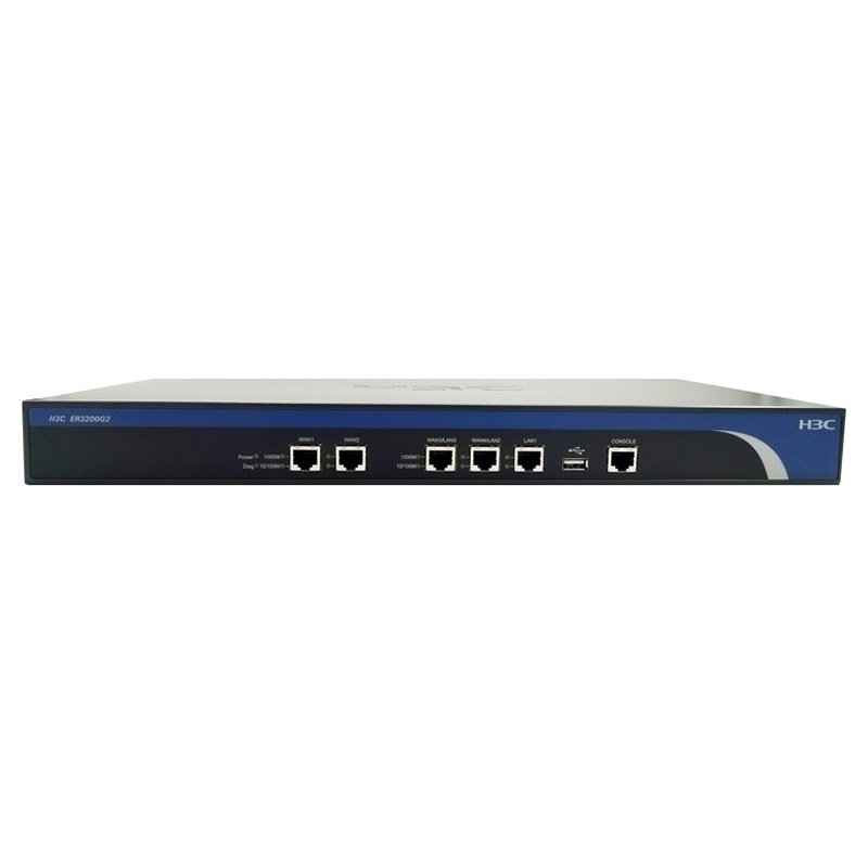 华三（H3C) ER3200G2 多WAN口千兆企业路由器 带机150台