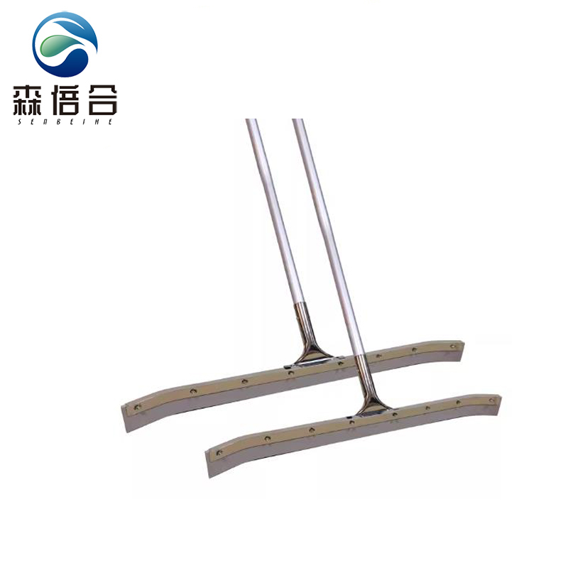 森倍合 弯胶地面推水刮钢板刮水器 55cm/把高清大图