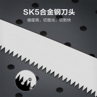 得力(deli)园林锯 SK5刀头 三面磨齿园林手锯手工锯木工锯钢锯 DL580935