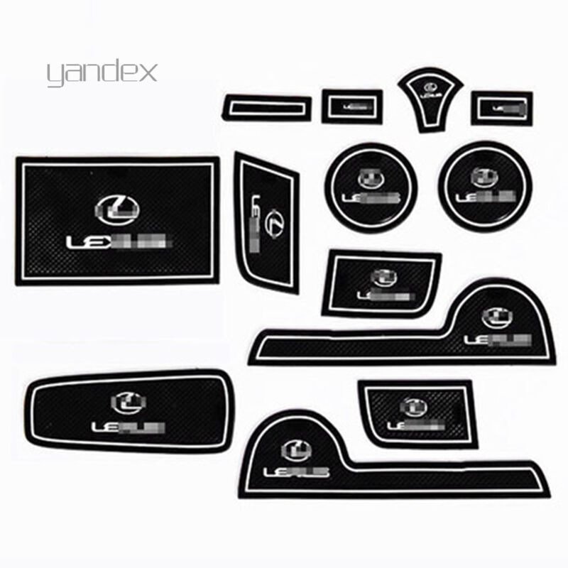适用于雷克萨斯NX200ES250RX270CT改装专用垫水杯防滑垫储物格垫