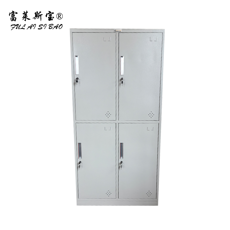 富莱斯宝 四门更衣柜铁皮更衣柜储物柜 900*400*1800 /个高清大图