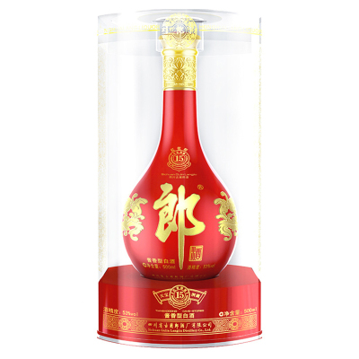 郎酒红花郎十五 53度500ml酱香型白酒
