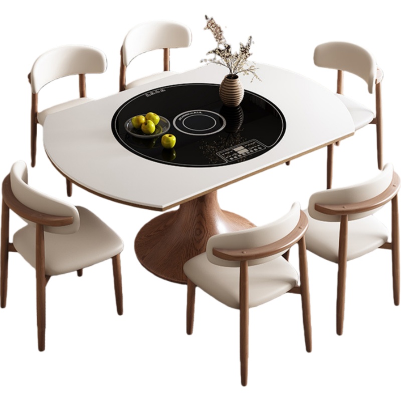 演发 餐桌一桌 四椅 套高清大图