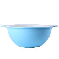 诺派(NUOPAI)塑料双层 洗菜篮 洗菜漏水篮子 厨房沥水篮 洗菜盆 滤水篮 水果篮 C6802