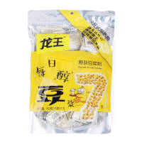 【买2送杯勺】龙王豆浆粉黄豆原味30g*15小包早餐代餐豆浆商用休闲饮品小包装