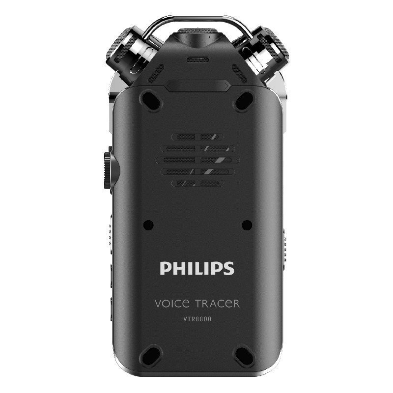 飞利浦(PHILIPS)VTR8800录音笔高清无损远距离声控降噪变速MP3播放器 录音 16G