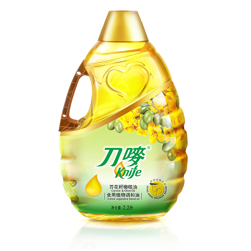 刀唛 芥花籽橄榄油 2.2L/瓶